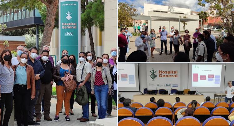 El Hospital General de Valencia abre sus puertas a la delegación hondureña