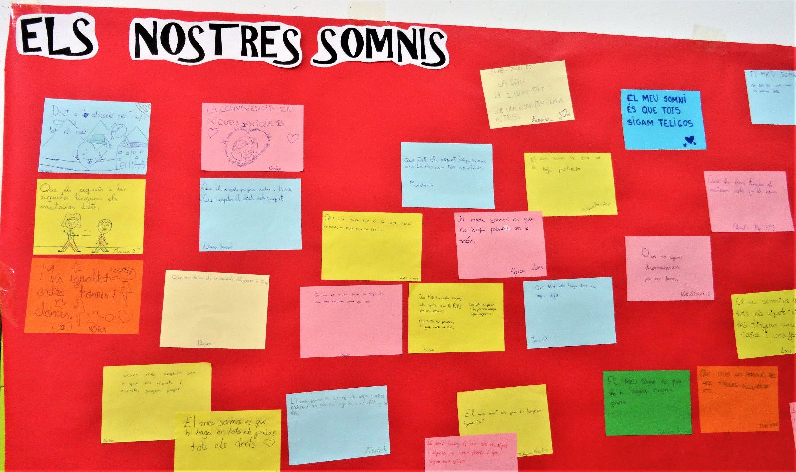 Nuestros sueños en el CEIP Rosario Pérez