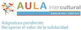 Boletín de Aula Intercultural junio 2018 Especial Refugiados