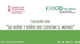 Presentación de las conclusiones de la Evaluación del proyecto